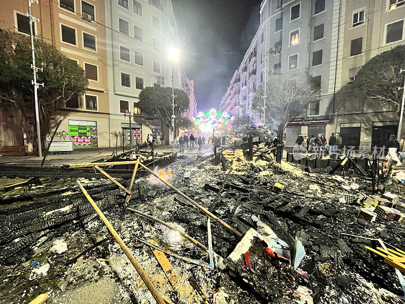 Fallas de Valencia, Cremá, Valencian Community, Spain